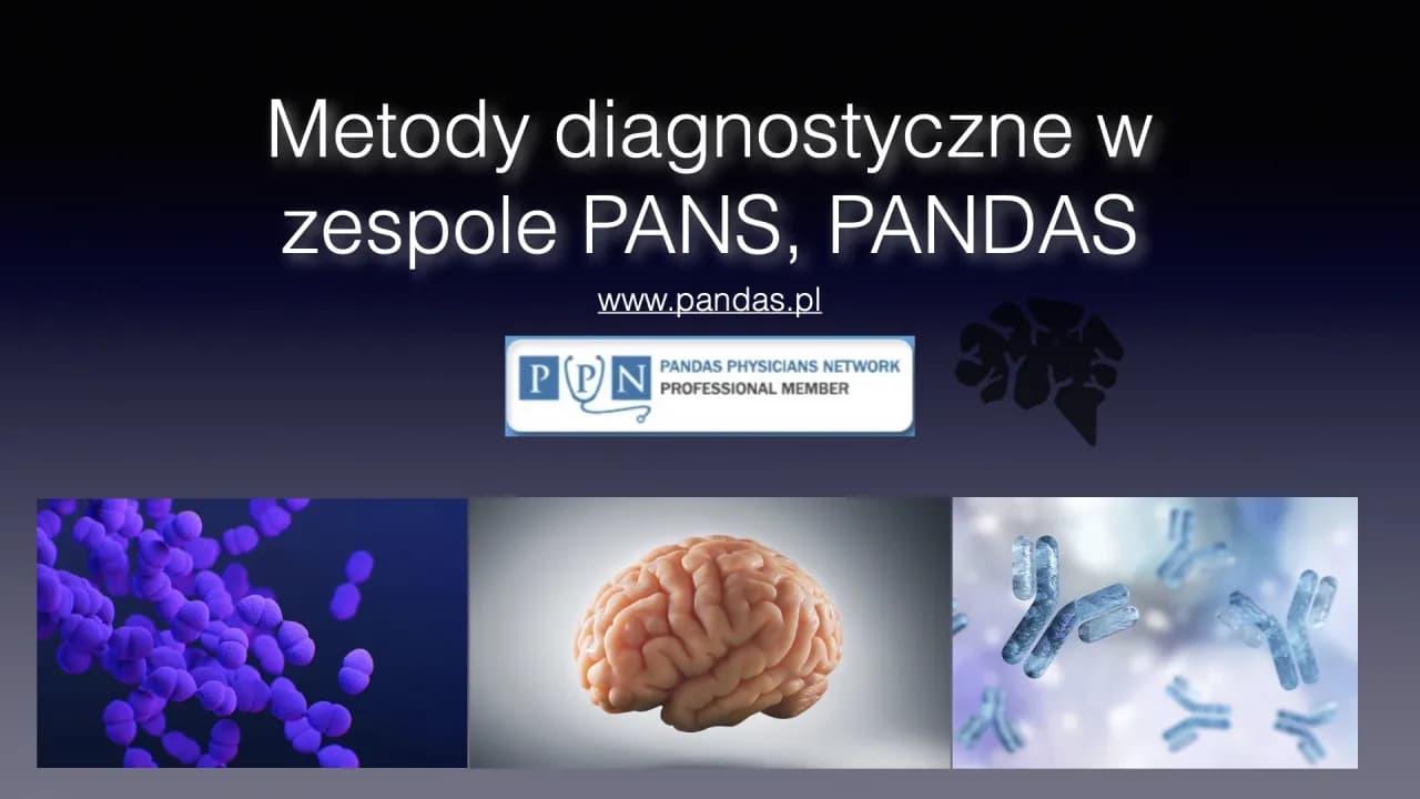 Zespół PANDAS: 5 kluczowych badań diagnostycznych - co musisz wiedzieć Zespół PANDAS: 5 kluczowych badań diagnostycznych - co musisz wiedzieć